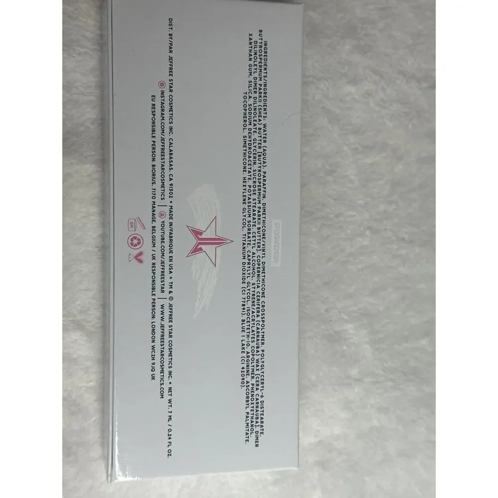 Jeffree Star Approved White Mascara NIB